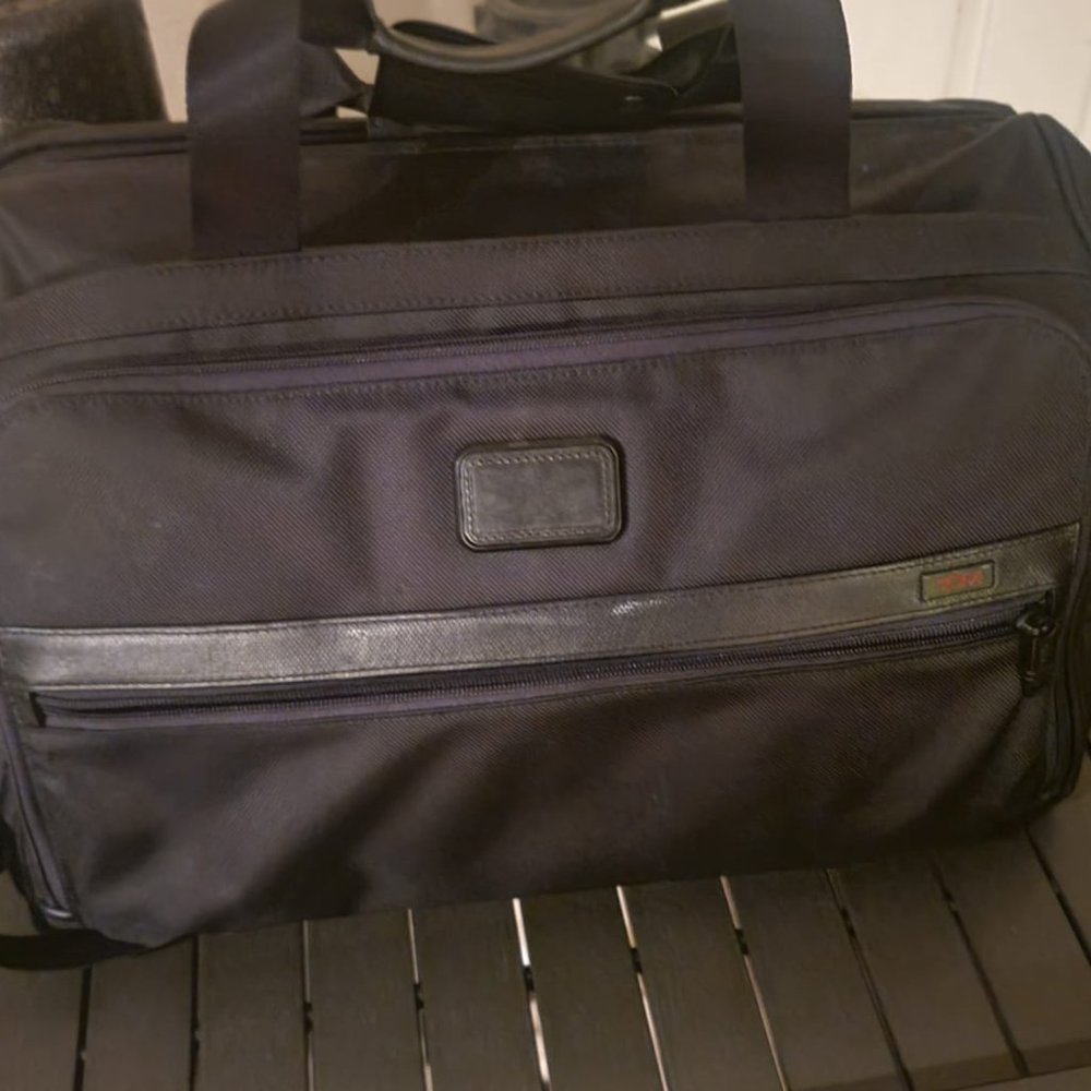 TUMI - Alpha 2 Framed Soft Carry-On Duffel Bag
